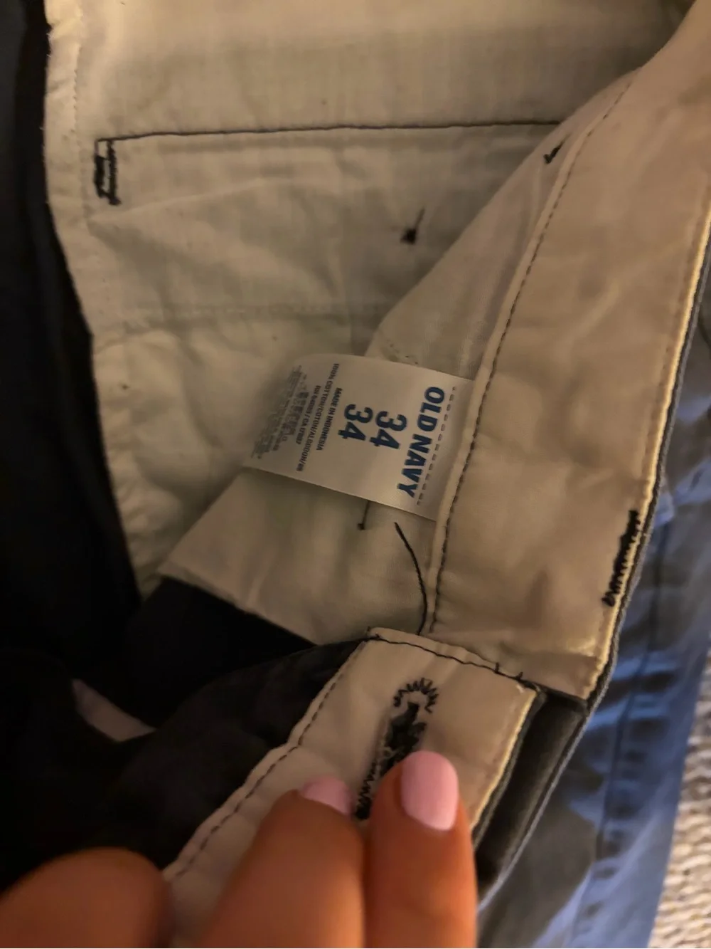 Old Navy Men's Navy Chinos - Straight Leg